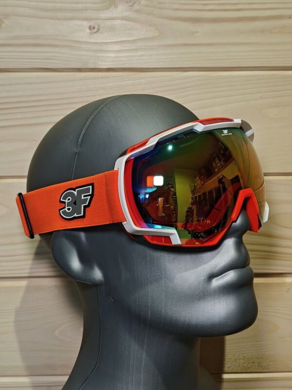 UNI LYŽIARSKE OKULIARE 3F VISON CLAW SPHERIC ORANGE